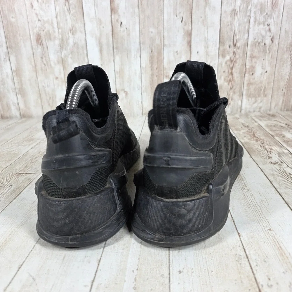 Adidas NMD R1 Black Mesh Athletic Sneakers‎ Shoes Women's Size 7.5
